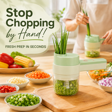 4-in-1 Handheld Electric Chopper