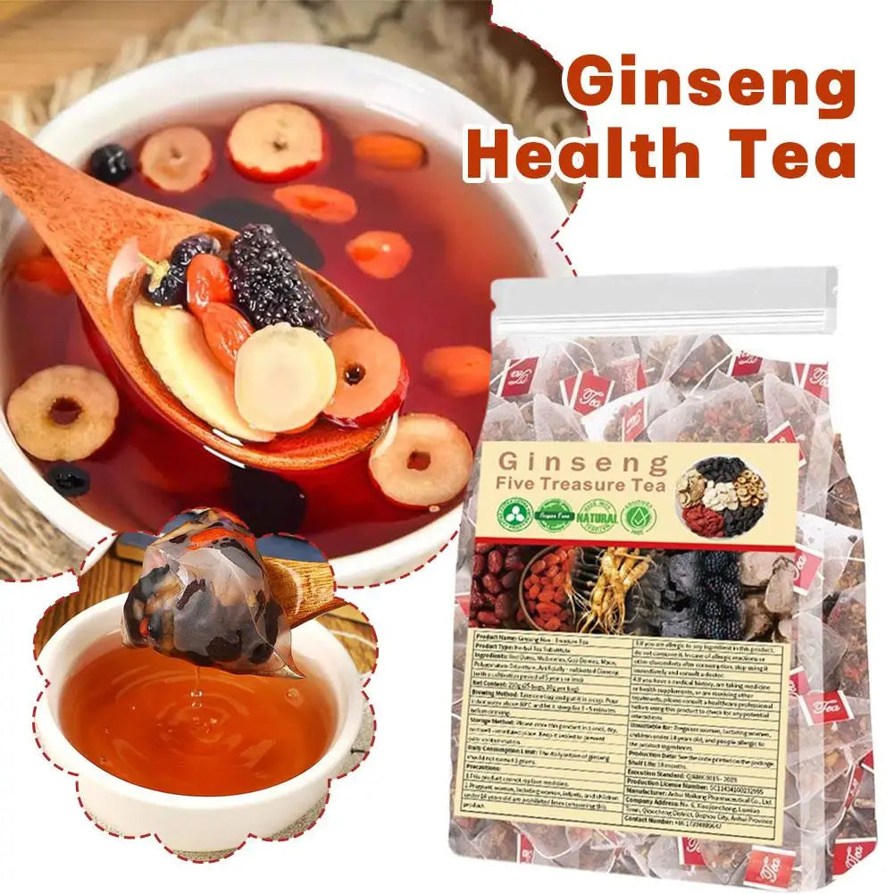 Ginseng Five Treasure Tea
